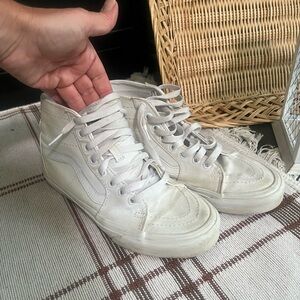 Vans high top sneakers